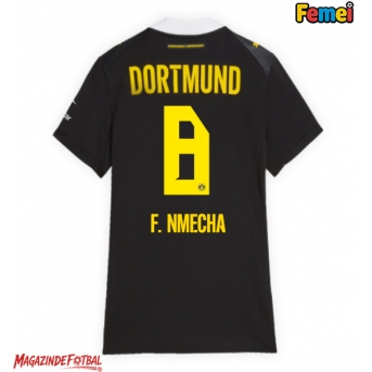 Borussia Dortmund Felix Nmecha #8 Tricou Fotbal Replică 2026-27 Femei Deplasare